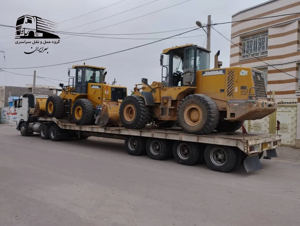 حمل لودرZL50 با کمرشکن